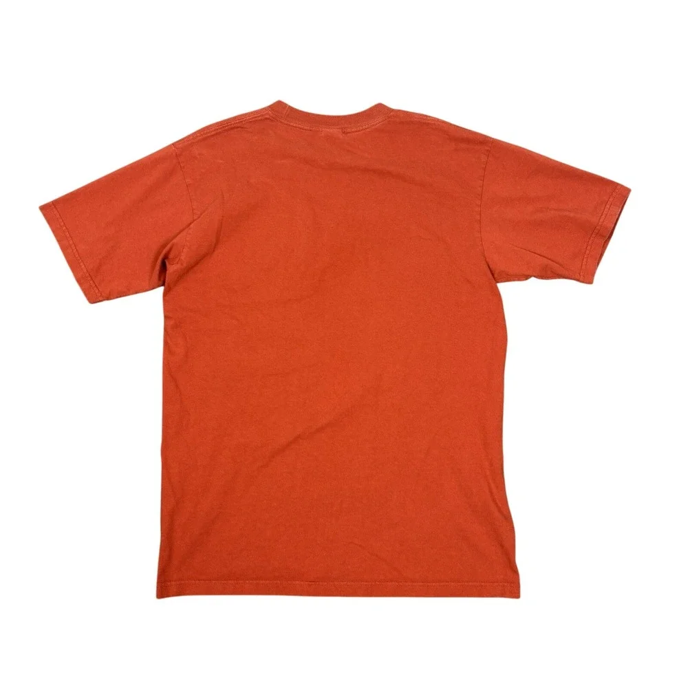 The North Face Men's Half Dome T Shirt Large Orange Rust Short Sleeve‎ Logo Tee